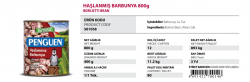 Penguen Haşlanmış Barbunya - Özba Gıda İnşaat San. ve Tic. Ltd. Şti. - 0412 251 11 53 - 0412 251 05 64