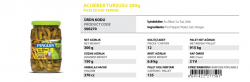 Penguen Acı Biber Turşusu 300 g - Özba Gıda İnşaat San. ve Tic. Ltd. Şti. - 0412 251 11 53 - 0412 251 05 64