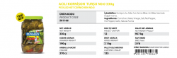 Penguen Kornişon Turşusu - Özba Gıda İnşaat San. ve Tic. Ltd. Şti. - 0412 251 11 53 - 0412 251 05 64