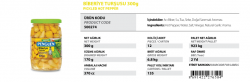 Penguen Biberiye Turşusu 300 g - Özba Gıda İnşaat San. ve Tic. Ltd. Şti. - 0412 251 11 53 - 0412 251 05 64