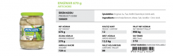 Penguen Enginar 670 g - Özba Gıda İnşaat San. ve Tic. Ltd. Şti. - 0412 251 11 53 - 0412 251 05 64