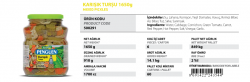 Penguen Karışık Turşu - Özba Gıda İnşaat San. ve Tic. Ltd. Şti. - 0412 251 11 53 - 0412 251 05 64