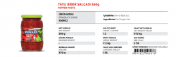 Penguen Tatlı Biber Salçası - Özba Gıda İnşaat San. ve Tic. Ltd. Şti. - 0412 251 11 53 - 0412 251 05 64