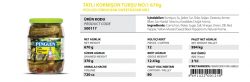 Penguen Kornişon Turşusu - Özba Gıda İnşaat San. ve Tic. Ltd. Şti. - 0412 251 11 53 - 0412 251 05 64