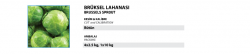 Dondurulmuş Sebzeler - Özba Gıda İnşaat San. ve Tic. Ltd. Şti. - 0412 251 11 53 - 0412 251 05 64