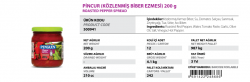 Penguen Pincur (Közlenmiş Biber Ezmesi) 200 g - Özba Gıda İnşaat San. ve Tic. Ltd. Şti. - 0412 251 11 53 - 0412 251 05 64